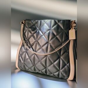 COACH PHOEBE SHOULDER BAG IN QUILTED COLORBLOCK LEATHER